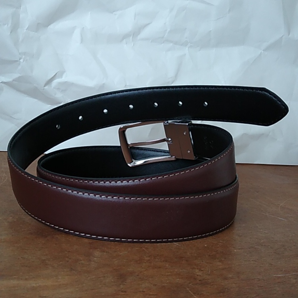 Steve Madden Brown/Black Reversible  Belt size 40 - Picture 8 of 10